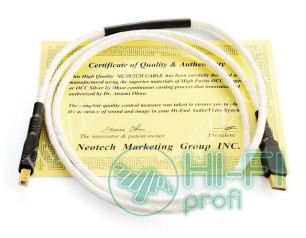 Кабель USB Neotech NEUB-1020-USB 2.0 A-B-UPOCC Silver-1 m