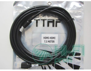 Кабель HDMI TTAF High Speed HDMI Cable with 4K/3D/Ethernet 7.5 m