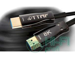 Кабель HDMI TTAF HDMI 2.1 48 Gbps AOC Cable 24K Gold 12.5m