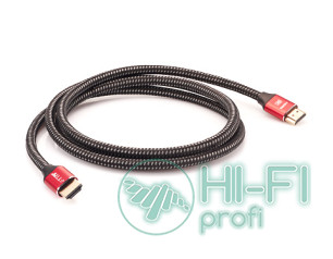 Кабель HDMI TTAF HDMI 2.1 Cable Red 24K Gold 1.5m