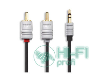 Кабель межблочный готовый TTAF NANO 3.5mm - 2 RCA Audio Cable 1m