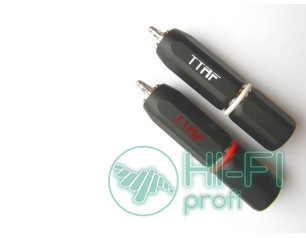 Разъемы для межблочных кабелей TTAF RCA 93271/272 Professional Rhodium, пара