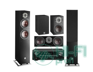 Домашний кинотеатр 5.0 DALI Oberon 7 + Oberon Vokal + Oberon 1 + Denon AVR-X1500..
