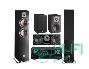 Домашний кинотеатр 5.0 DALI Oberon 7 + Oberon Vokal + Oberon 1 + Denon AVR-X3500..