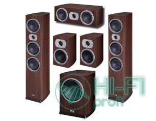 Комплект акустики 5.1 HECO Victa Prime 702 espresso set