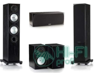 Комплект акустики 5.0 Monitor Audio Silver 6 black