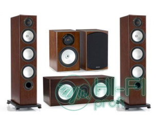 Комплект акустики 5.0 Monitor Audio Silver RX8 walnut