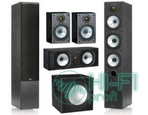 Комплект акустики 5.1 Monitor Audio MR6 + сабвуфер MRW-10 black