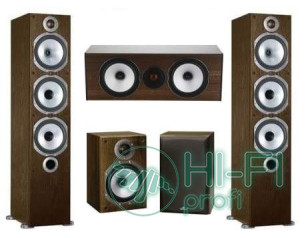 Комплект акустики 5.0 Monitor Audio MR6 set walnut