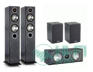 Комплект акустики 5.0 Monitor Audio Bronze 5 set black