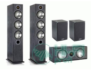 Комплект акустики 5.0 Monitor Audio Bronze 6 set black
