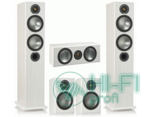 Комплект акустики 5.0 Monitor Audio Bronze 5 set white
