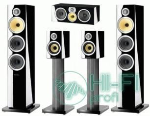 Комплект акустики 5.0 B&W CM8 S2 Set Gloss Black