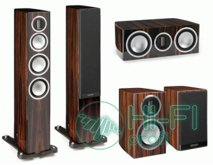 Комплект акустики 5.0 Monitor Audio GOLD 200 Walnut
