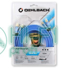 Кабель міжблоковий готовий Oehlbach 2703 BEAT! Stereo blue 3,0m Кабель міжблоковий готовий Oehlbach 2703 BEAT! Stereo blue 3,0m фото 3