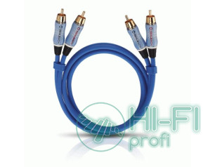 Кабель міжблоковий готовий Oehlbach 2700 BEAT! Stereo blue 0,50 m