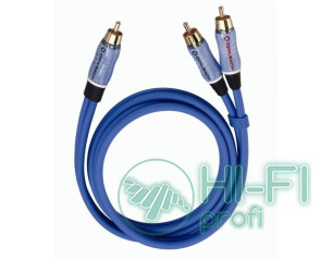 Кабель сабвуферний Oehlbach 22703 BOOOM! Y-Adapter cable 3,00 m blue