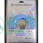 Кабель сабвуферный Oehlbach 22703 BOOOM! Y-Adapter cable 3,00m blue фото 2