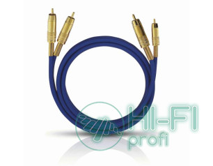 Кабель міжблоковий готовий Oehlbach 2032 NF 1 Master Set Stereo 1x1,00m blue
