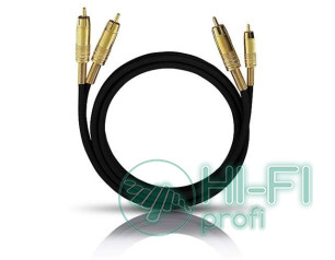 Кабель міжблоковий готовий Oehlbach 2029 NF 1 Master Set stereo 1x1,00m black