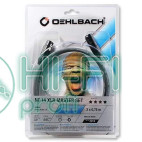 Кабель аналоговый балансный XLR Oehlbach 2013 NF 14 XLR Master Set 2x0,50m фото 2