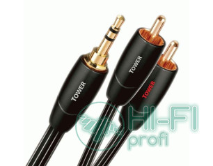 Кабель Mini-Jack - 2RCA AUDIOQUEST Tower (3,5mm-2RCA) 1м