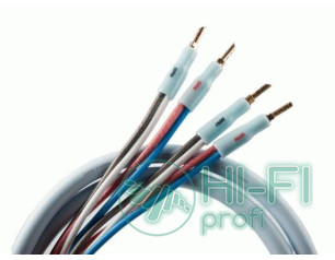 Кабель акустический готовый SUPRA QUADRAX 4X2.0 BI-WIRE COMBICON 2,5M