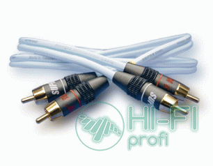 Кабель аналоговый RCA Supra DUAL 2RCA-2RCA AUDIO 1M