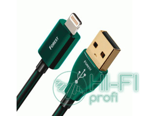 Кабель USB AUDIOQUEST hd 0.75m, USB FOREST Lightning