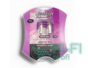 Кабель цифровой коаксиальный Neotech NEVD-4001 2m