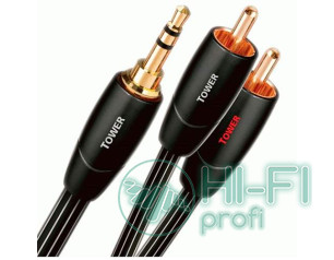 Кабель міжблоковий готовий AUDIOQUEST Tower (3,5mm-2RCA) 0,6м