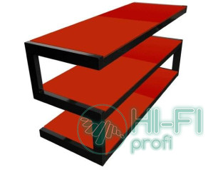 Подставка для AV аппаратуры NORSTONE Esse black-red
