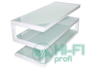 Подставка для AV аппаратуры NORSTONE Esse white-frosted
