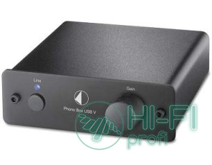 Фонокорректор PRO-JECT Phono Box USB V black