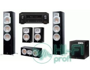 Домашний кинотеатр 5.1 Yamaha NS777 + Denon AVR-X1500H