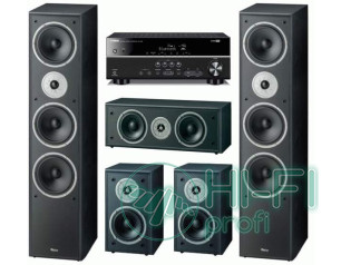 Домашний кинотеатр Magnat Monitor Supreme 1002 + Yamaha RX-V381 (MagnatMS1000b,M..
