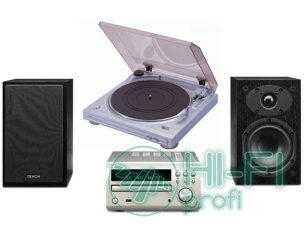 Стерео комплект Вініл Denon DP-29F + мінісистема Denon M-40