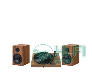 Програвач вінілу Pro-Ject Set Jukebox E1 + Speaker Box 5 Walnut