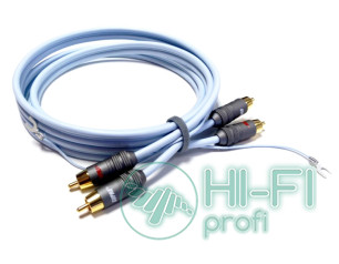 Фонокабель Supra PHONO 2RCA-SC BLUE 1.5M