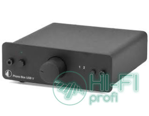 Фонокорректор Pro-Ject PHONO BOX USB V Black