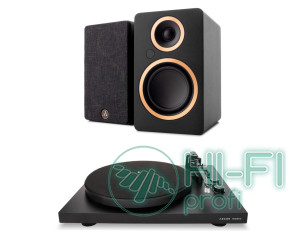 Програвач вінілу Argon Turntable MK2 + Активна акустика: Argon FENRIS Active 4
