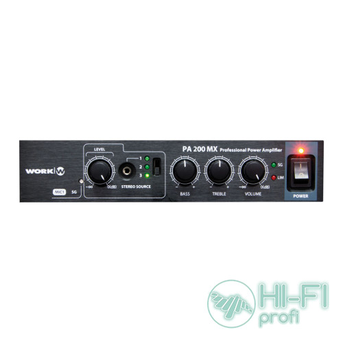 Стерео комплект WorkPro Work PA-200MX