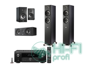 Комплект AV-ресивер Denon AVC-X4700H акустика Polk Audio Reserve