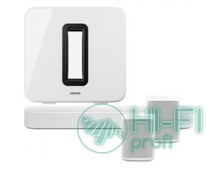 Саундбар Sonos 5.1. Beam G2, Sub & One SL