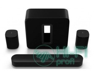 Саундбар Sonos 5.1. Beam G2, Sub & One SL