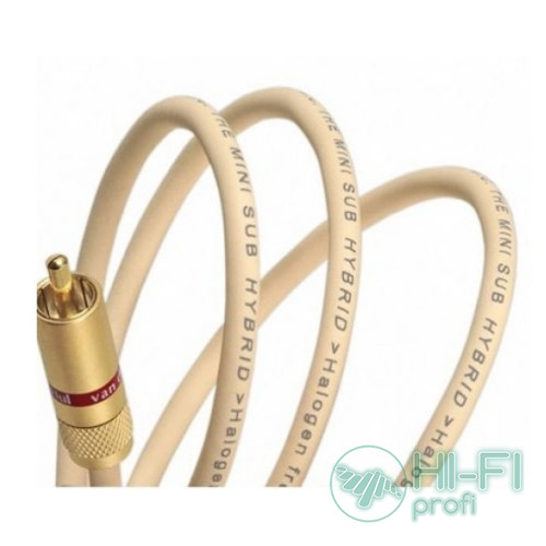 Межблочный кабель RCA VAN DEN HUL MiniSub Hybrid 7,5 m