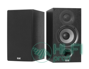 Полочна акустика ELAC ELAC Debut 2.0 Bookshelf Speakers DB52 Black Brushed Vinyl
