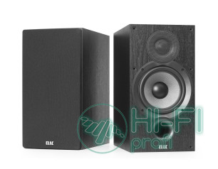 Полочна акустика ELAC ELAC Debut 2.0 Bookshelf Speakers DB62 Black Brushed Vinyl