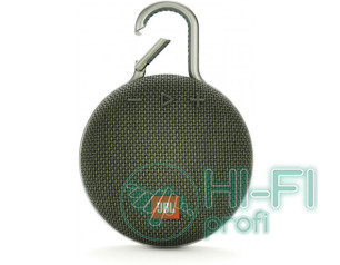Портативные колонки Hi Fi JBL MULTIMEDIA JBLCLIP3GRN
