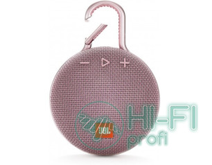 Портативные колонки Hi Fi JBL MULTIMEDIA JBLCLIP3PINK